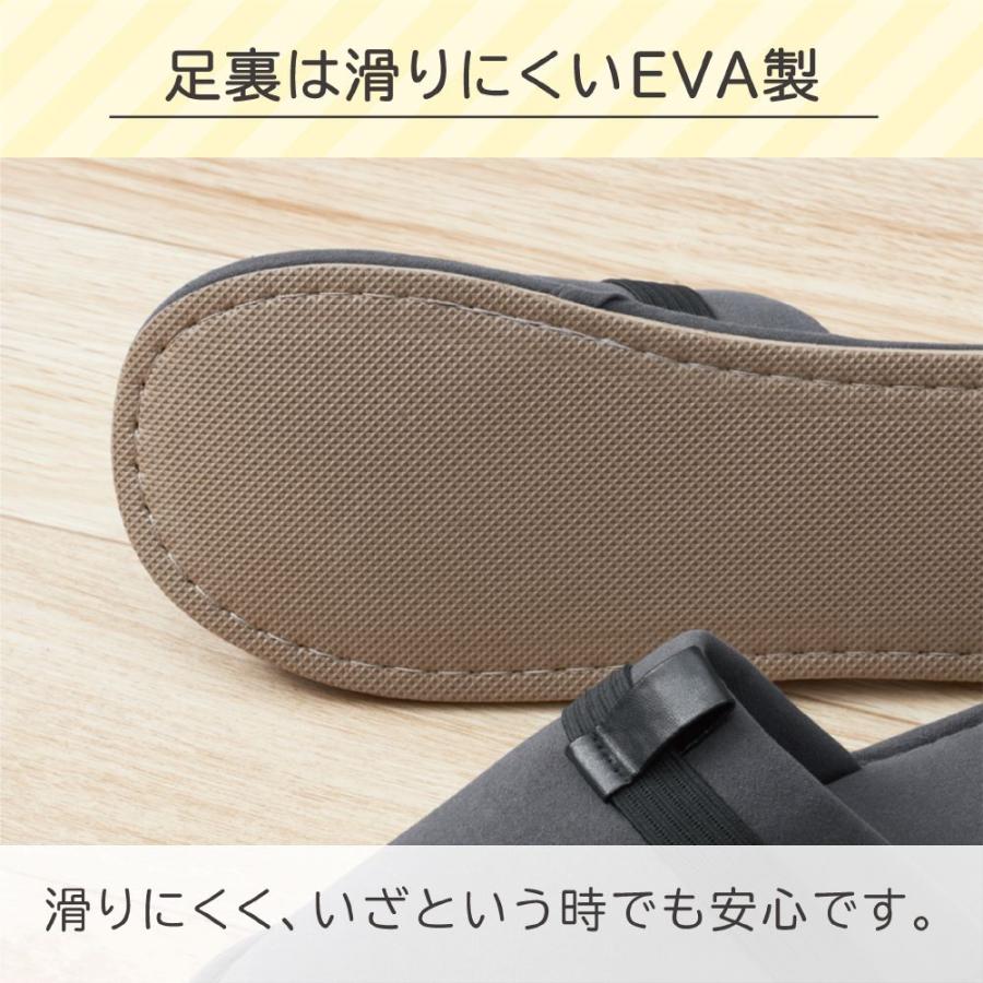 キングジム＜KING JIM＞ 日常で使える防災スリッパ Mサイズ ベージュ SLP30-M 災害 非常用 地震 災害 防災 | KING JIM | 04