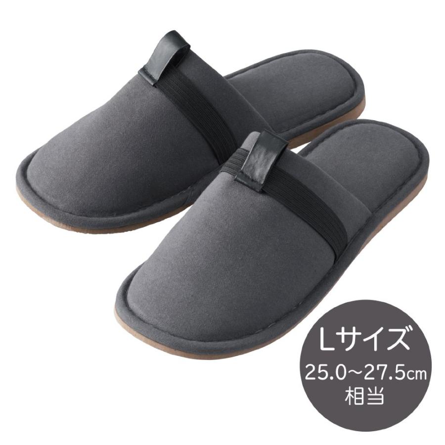 キングジム＜KING JIM＞ 日常で使える防災スリッパ Lサイズ グレー SLP30-L 災害 非常用 地震 災害 防災 | KING JIM | 01