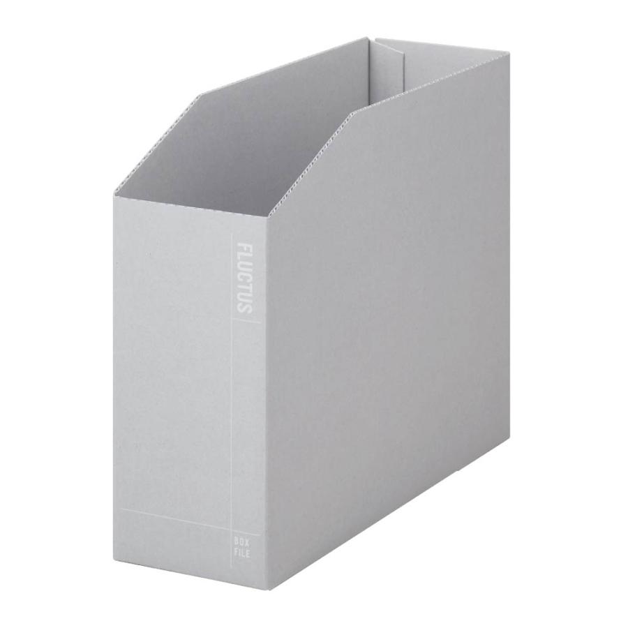 キングジム KINGJIM ボックスファイル 2冊入り フラクタス グレー A4ヨコ型 4833-2-GY | KING JIM