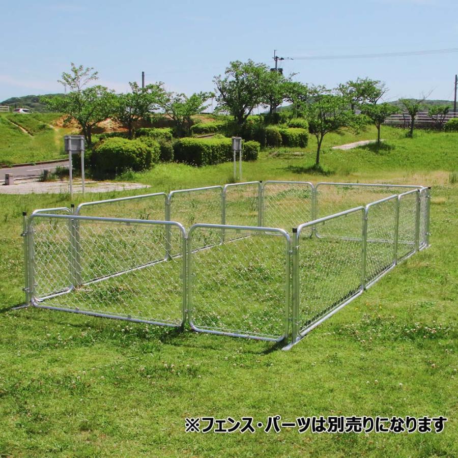 不二貿易 アメリカンフェンス用支柱 150cm 4個セット 56256 | 不二貿易 | 07