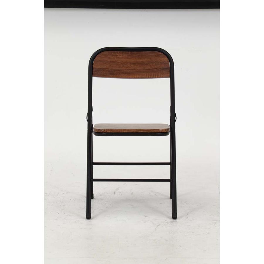 不二貿易 折りたたみチェア アロン ブラウン 2脚セット 73633 | 不二貿易 | 03