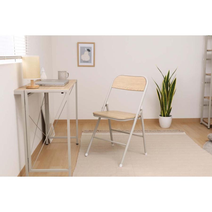 不二貿易 折りたたみチェア アロン ナチュラル 2脚セット 73634 | 不二貿易 | 13