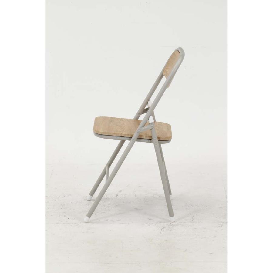 不二貿易 折りたたみチェア アロン ナチュラル 2脚セット 73634 | 不二貿易 | 05