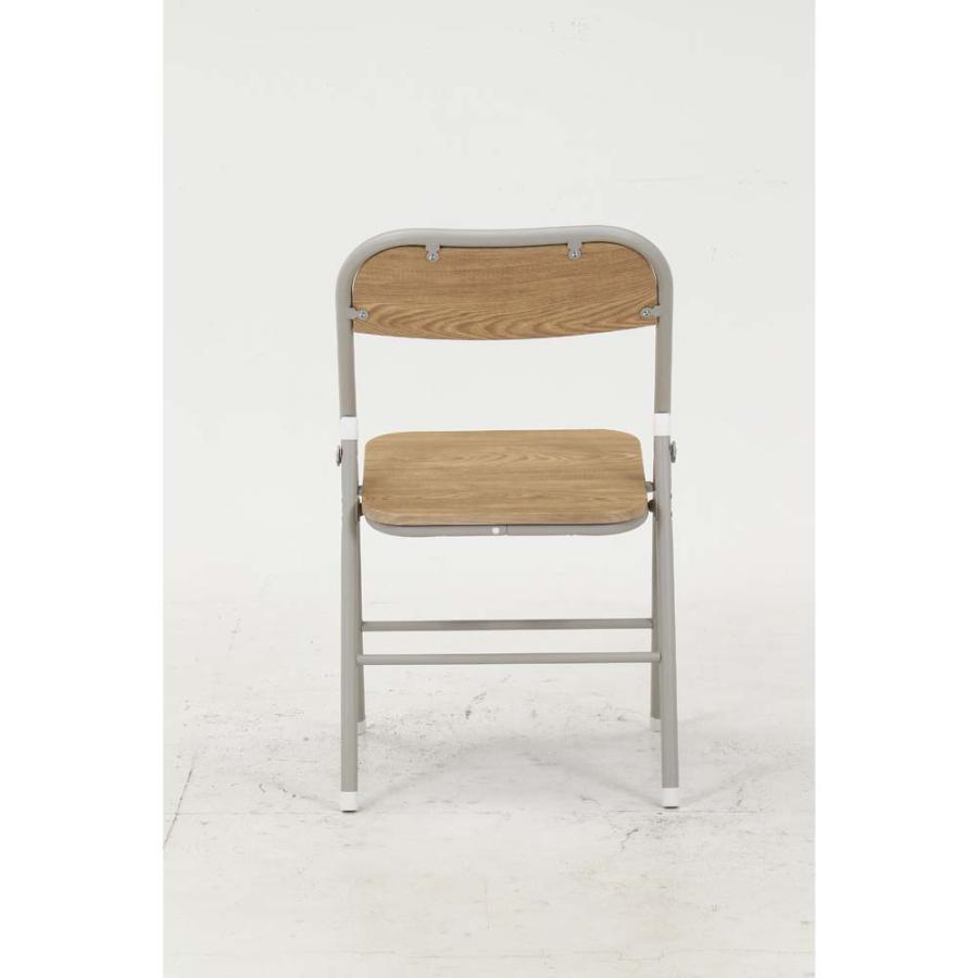 不二貿易 折りたたみチェア アロン ナチュラル 2脚セット 73634 | 不二貿易 | 07