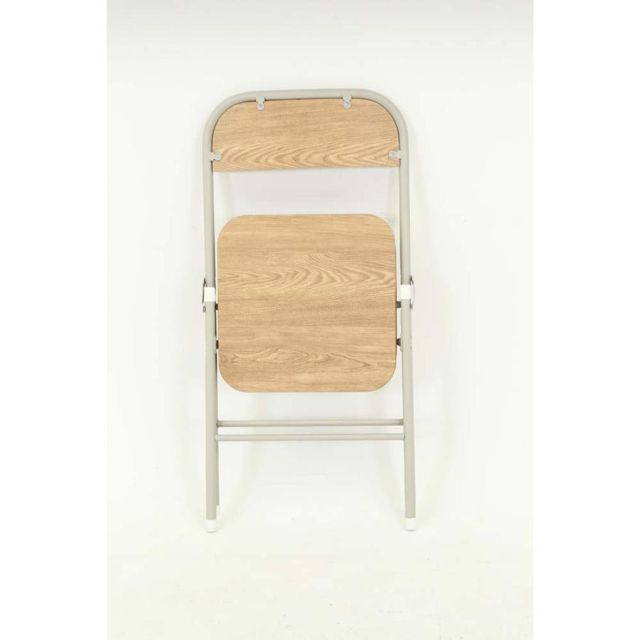 不二貿易 折りたたみチェア アロン ナチュラル 2脚セット 73634 | 不二貿易 | 09