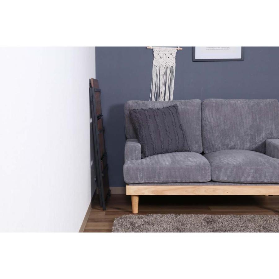 不二貿易 折りたたみシェルフ アロン3段 ブラウン 73638 | 不二貿易 | 19