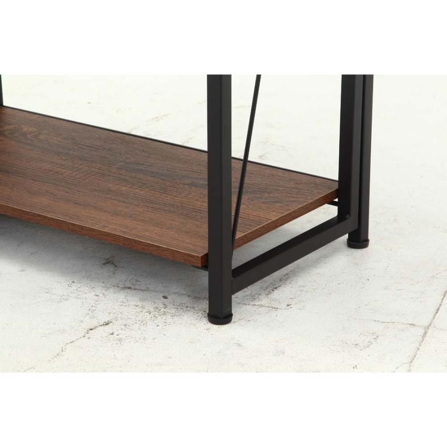 不二貿易 折りたたみシェルフ アロン3段 ブラウン 73638 | 不二貿易 | 09