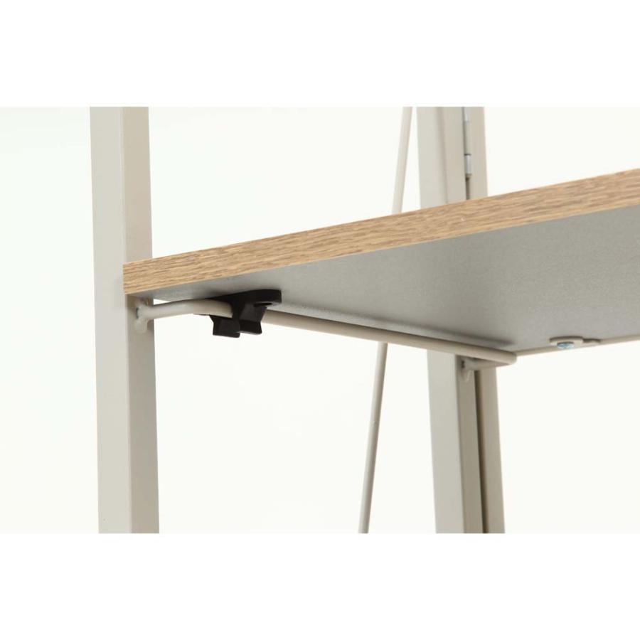 不二貿易 折りたたみシェルフ アロン3段 ナチュラル 73639 | 不二貿易 | 10