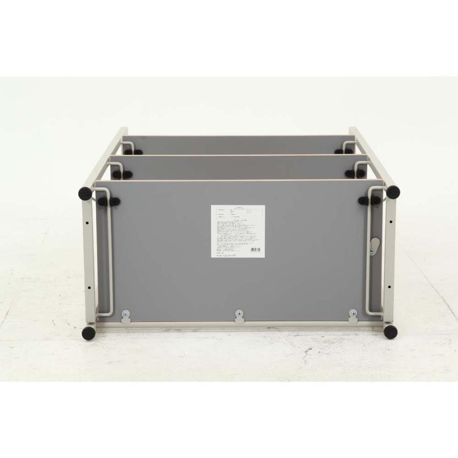 不二貿易 折りたたみシェルフ アロン3段 ナチュラル 73639 | 不二貿易 | 07