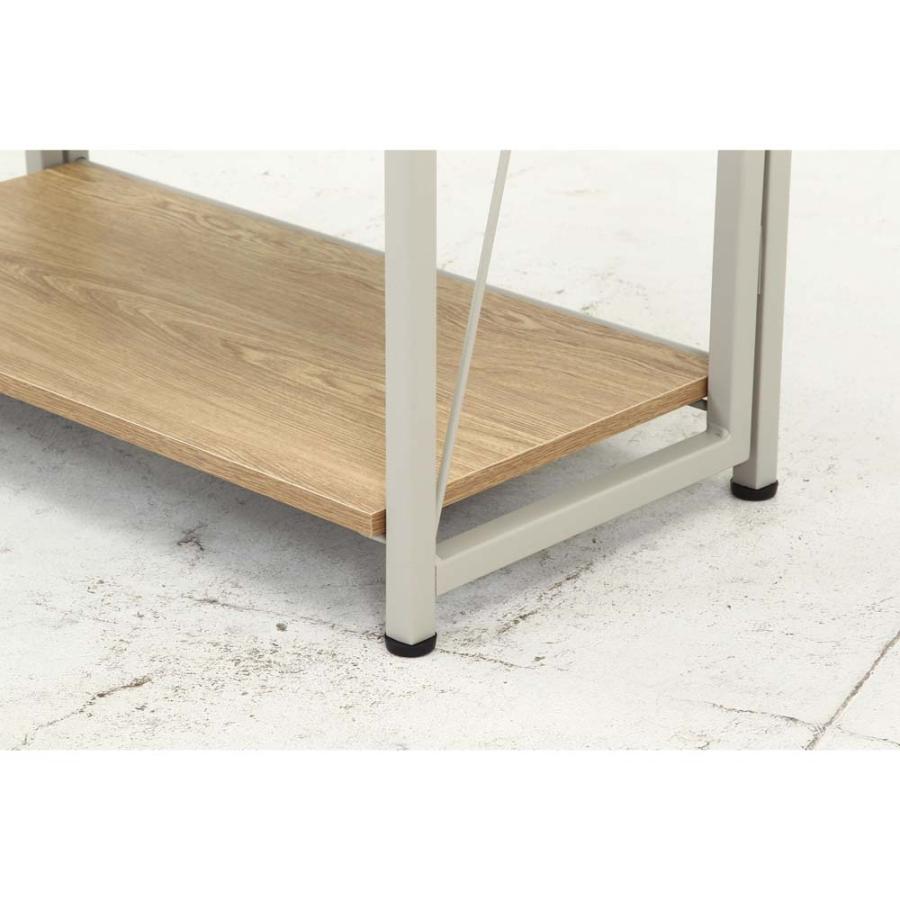 不二貿易 折りたたみシェルフ アロン3段 ナチュラル 73639 | 不二貿易 | 08