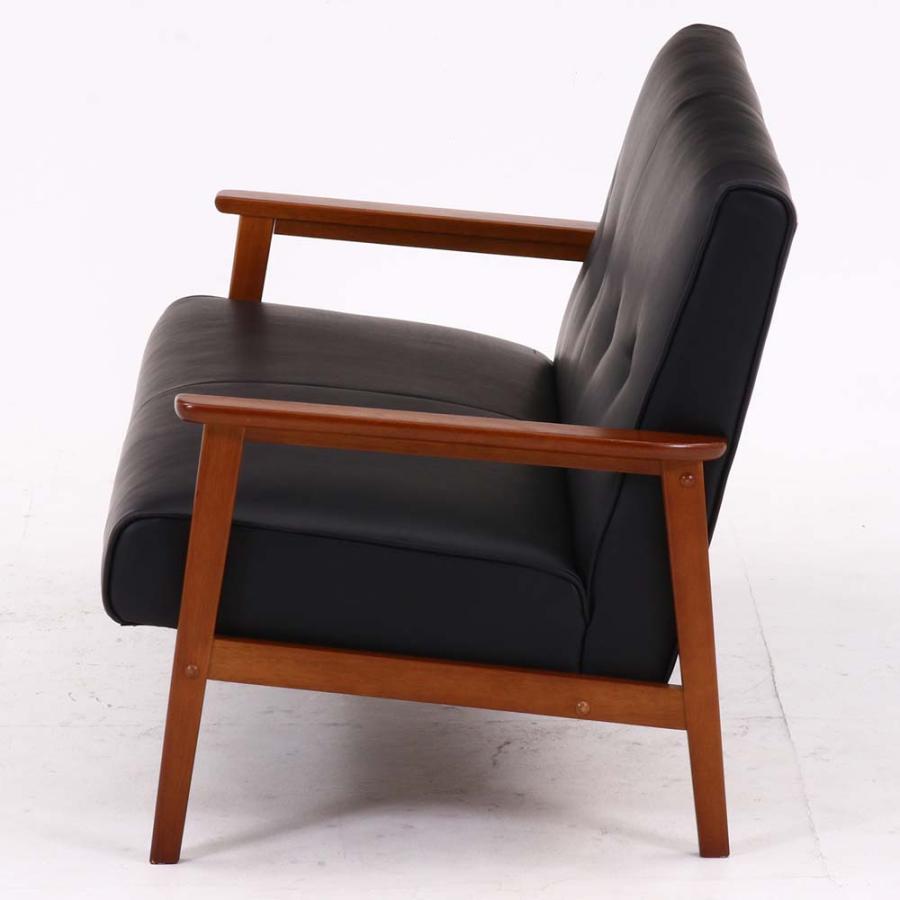 不二貿易 バイキャストPUソファ ミート 2P ダークブラウン 73761 | 不二貿易 | 02