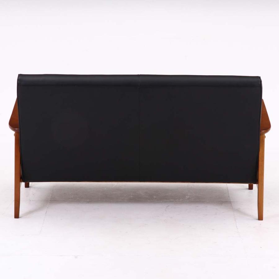 不二貿易 バイキャストPUソファ ミート 2P ダークブラウン 73761 | 不二貿易 | 03