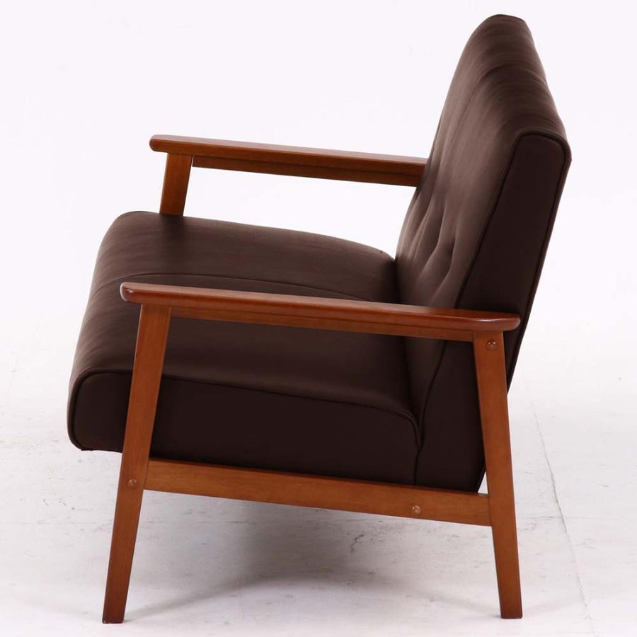 【欠品中：11月下旬入荷予定】不二貿易 バイキャストPUソファ ミート 2P ライトブラウン 73762 | 不二貿易 | 02