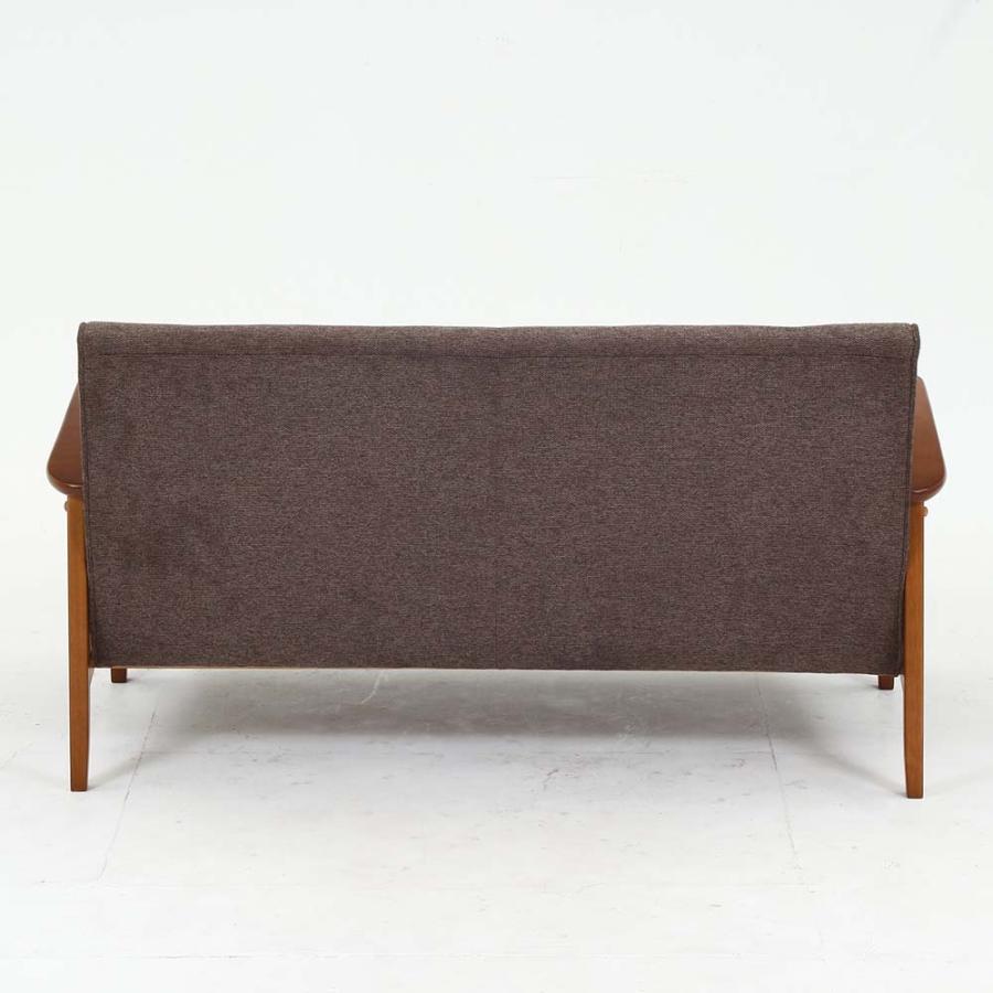 不二貿易 厚手ファブリックソファ ミート 2P ブラウン 73764 | 不二貿易 | 03