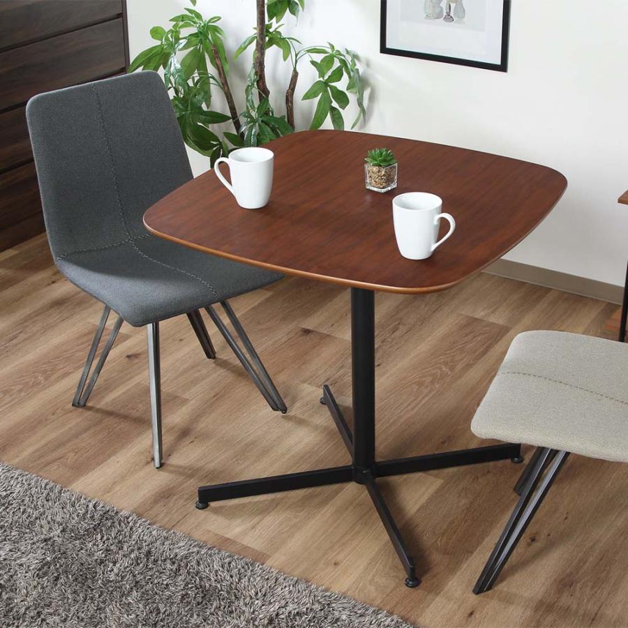 不二貿易 カフェテーブル レグナ 75×75 ブラウン 98932 | 不二貿易 | 06