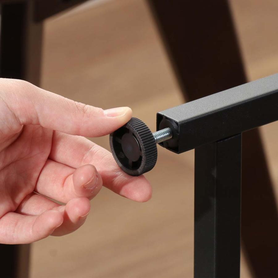 不二貿易 左右組み換えラック付きデスク ルカ ブラウン 73611 | 不二貿易 | 03