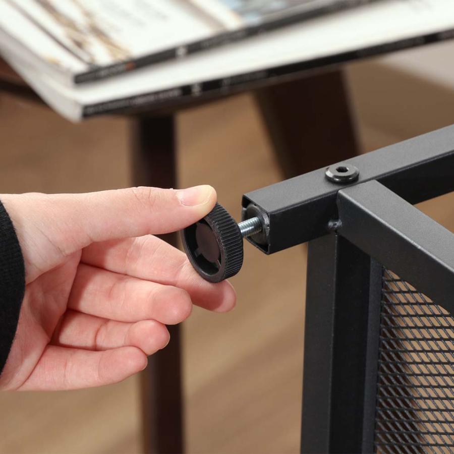 【欠品中:納期未定 入荷次第発送】不二貿易 左右組み換えコーナーデスク ルカ ブラウン 73614 | 不二貿易 | 04