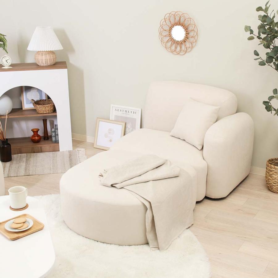 不二貿易 Chamill スツール アイボリー 41306 | 不二貿易 | 05