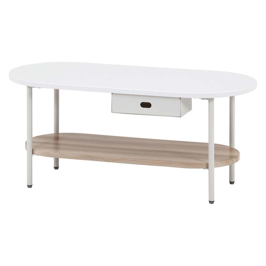 不二貿易 Chamill ティッシュ収納付テーブル ナチュラル 41312 | 不二貿易