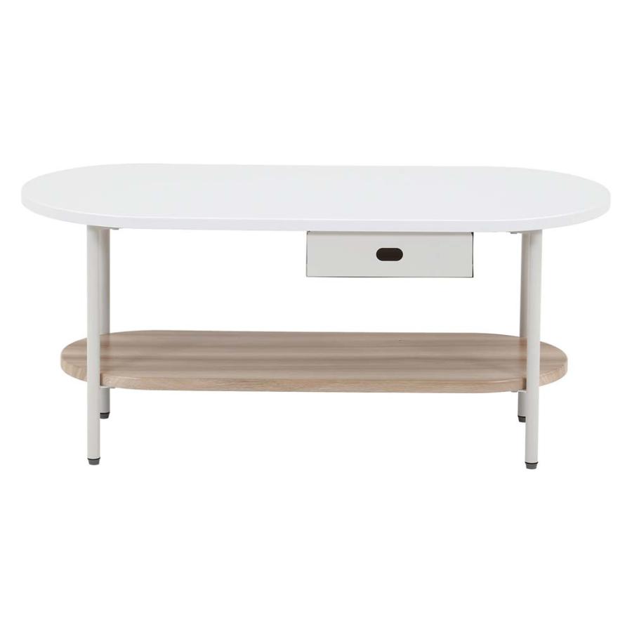 不二貿易 Chamill ティッシュ収納付テーブル ナチュラル 41312 | 不二貿易 | 01