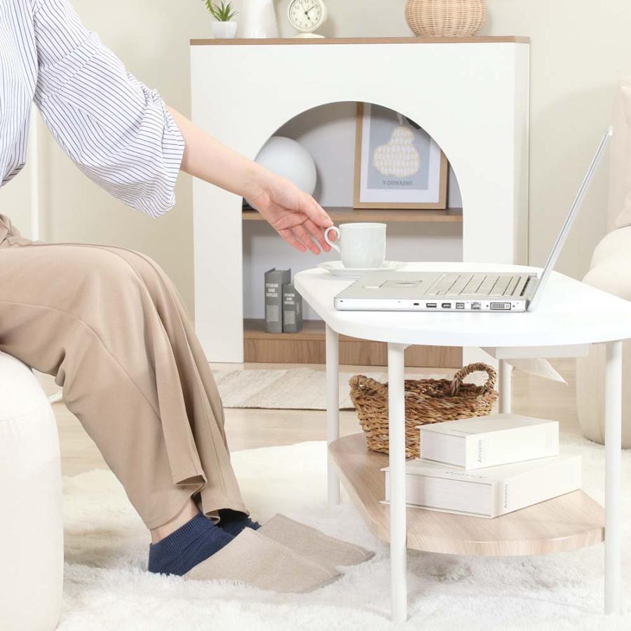 不二貿易 Chamill ティッシュ収納付テーブル ナチュラル 41312 | 不二貿易 | 05