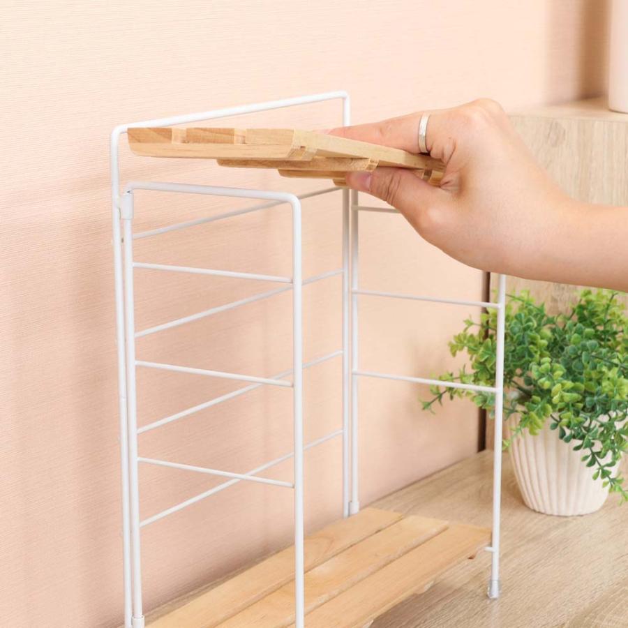 不二貿易 折りたたみラック リーブル アイボリー 38496 | 不二貿易 | 04