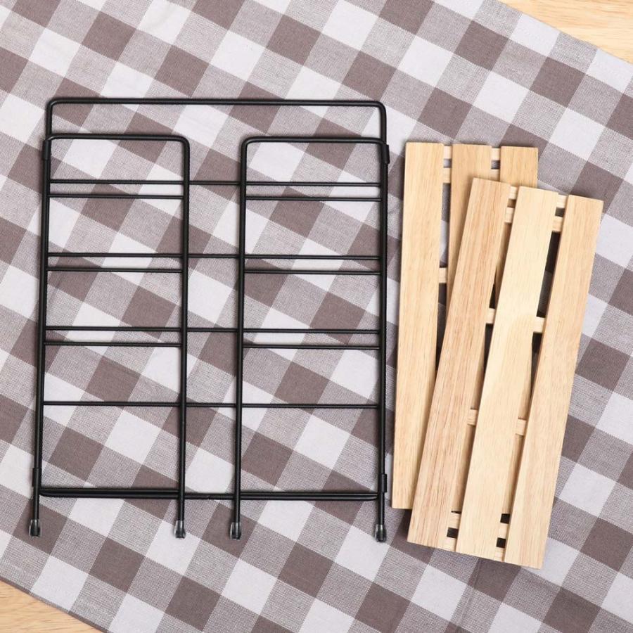 不二貿易 折りたたみラック リーブル ブラウン 38497 | 不二貿易 | 03