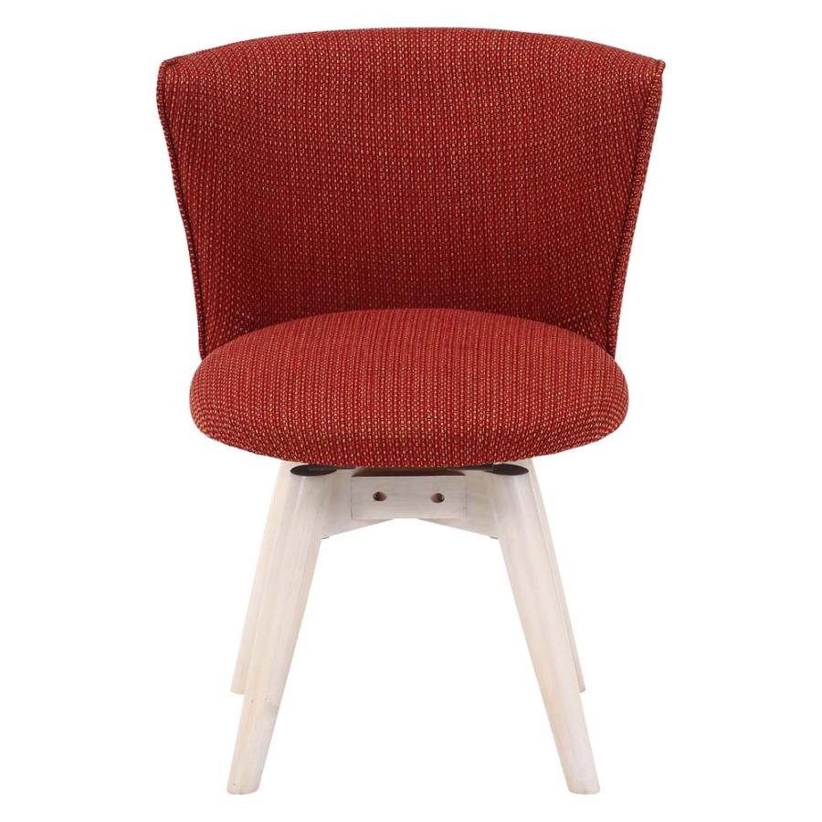 【美品】不二貿易 ダイニングチェア クラム　ファブリック 回転式　2脚セット 不二貿易 回転式 ダイニングチェア クラム ファブリック