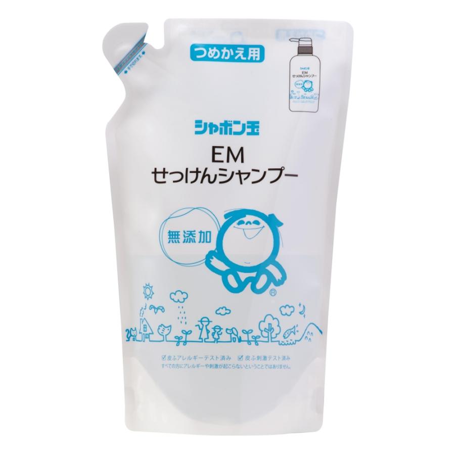 シャボン玉せっけん EMせっけんシャンプー つめかえ用 420ml 3511 | シャボン玉石けん