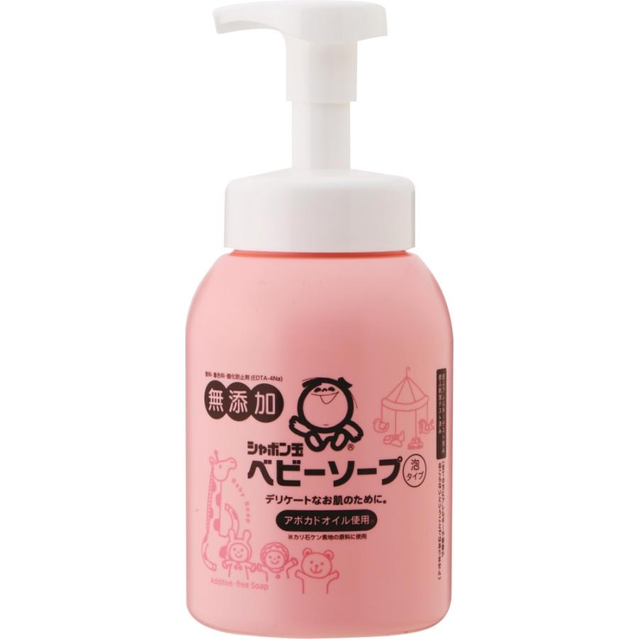 シャボン玉せっけん ベビーソープ 泡タイプ 全身用 450ml 3257 | シャボン玉石けん