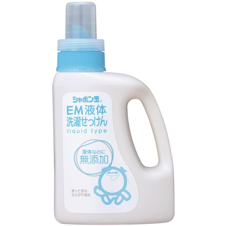 シャボン玉せっけん EM液体洗濯せっけん 1200ml 1501 | シャボン玉石けん