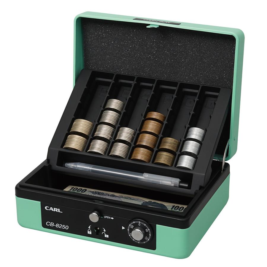 ゲストさん専用 カール事務器 手提げ金庫 キャッシュボックス そとレジ A6