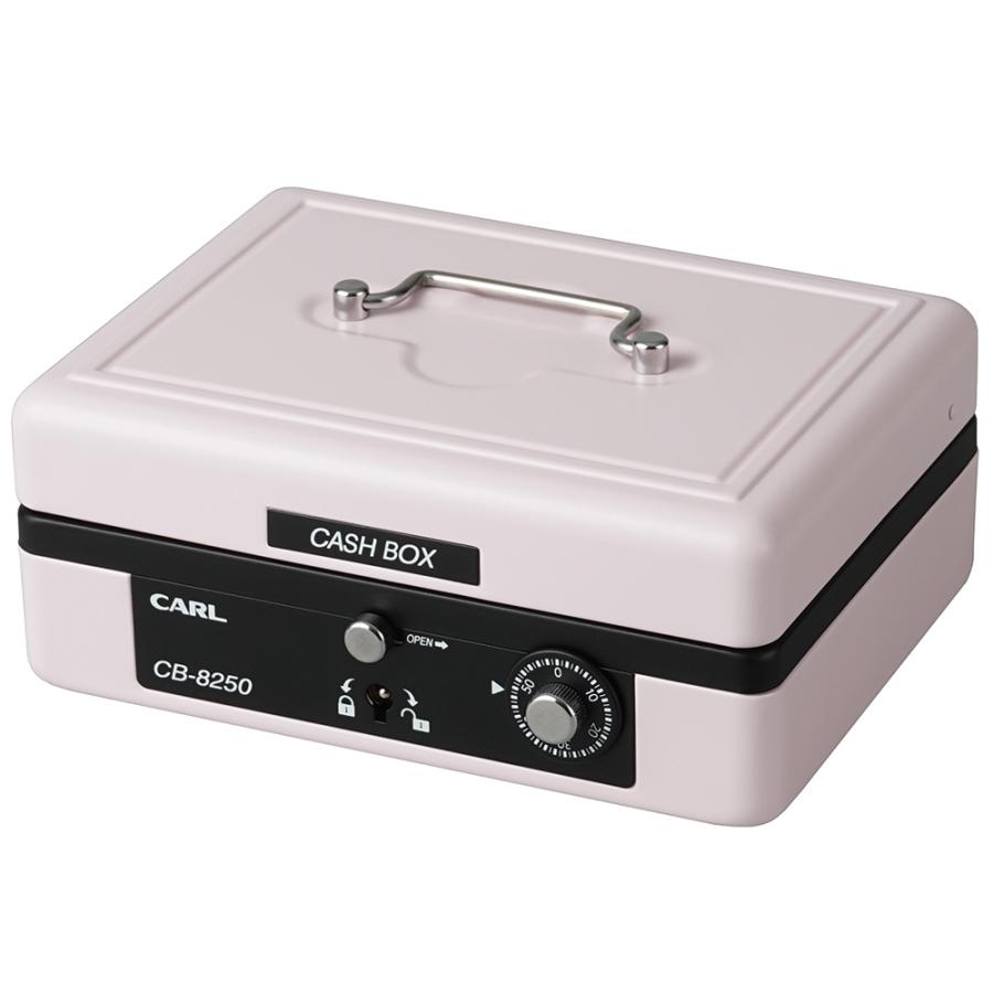カール事務器 手提げ金庫 キャッシュボックス そとレジ A6 ピンク CB-8250-P 簡易レジ 持ち歩き 貴重品 セキュリティ イベント | ブランド登録なし