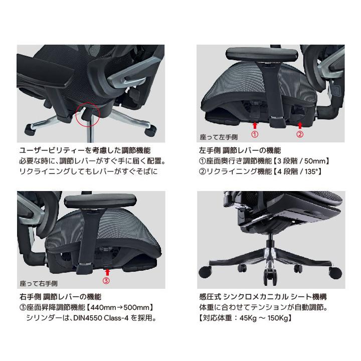 関家具 sekikagu セレスティアル チェア ネプチューンブルー 394030 ゲーミングチェア オフィスチェア | 関家具 | 10