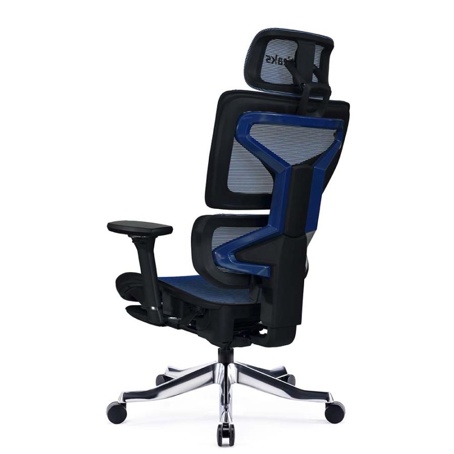 関家具 sekikagu セレスティアル チェア ネプチューンブルー 394030 ゲーミングチェア オフィスチェア | 関家具 | 03