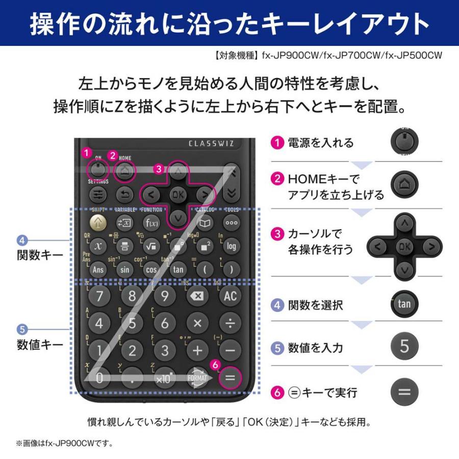 カシオ casio 関数電卓 ClassWiz スタンダード 10桁 fx-JP500CW-N｜econvecoco｜04