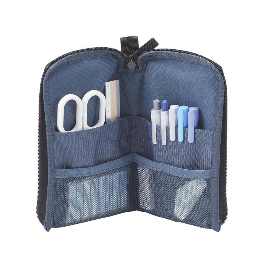 リヒトラブ LIHITLAB サーフライダーファウンデーションジャパン スタンドペンポーチ アビスブラック A3201-24 | LIHIT LAB. | 03