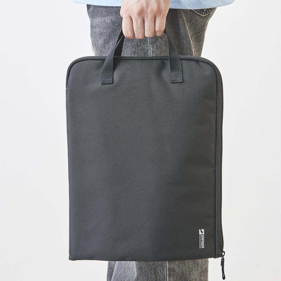 リヒトラブ LIHITLAB サーフライダーファウンデーションジャパン スタンドポーチ アビスブラック A3202-24 | LIHIT LAB. | 03