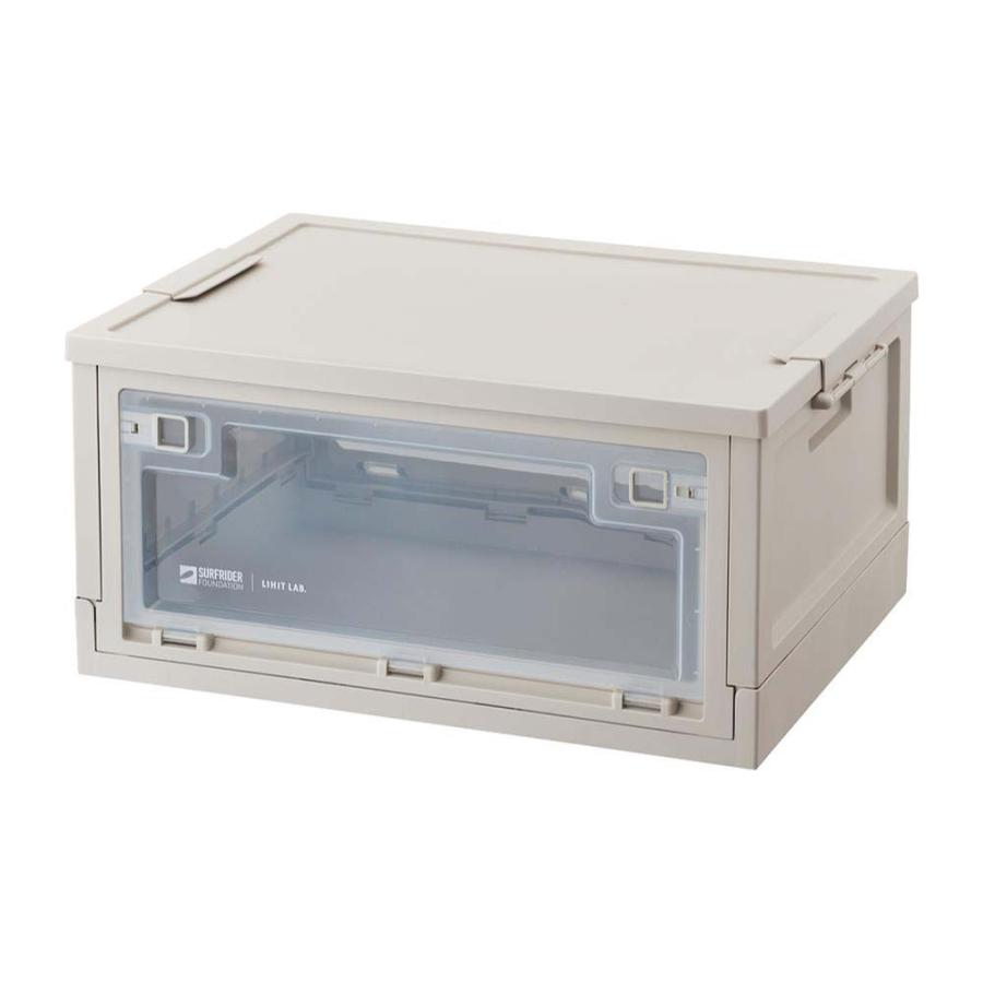 リヒトラブ LIHITLAB サーフライダーファウンデーションジャパン フォールディングコンテナ <OBP> 32L Sホワイト 32L A3222-0 | LIHIT LAB.