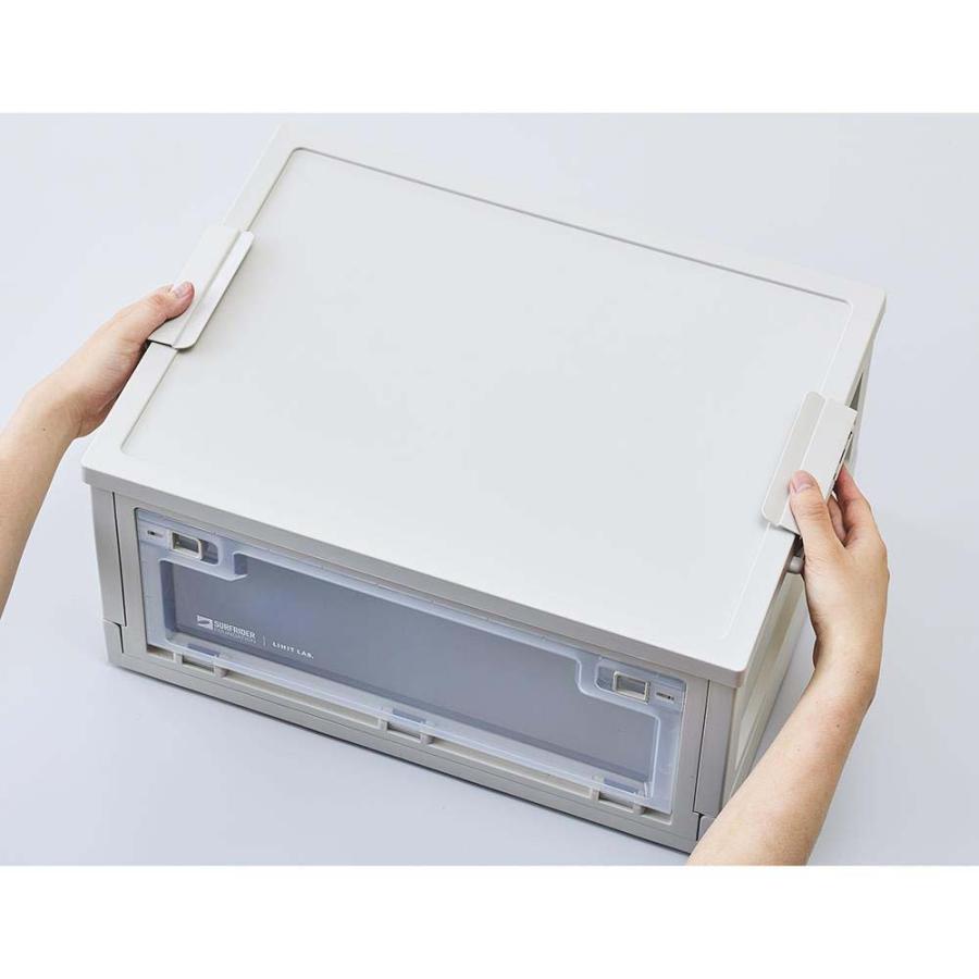 リヒトラブ LIHITLAB サーフライダーファウンデーションジャパン フォールディングコンテナ <OBP> 32L Sホワイト 32L A3222-0 | LIHIT LAB. | 06