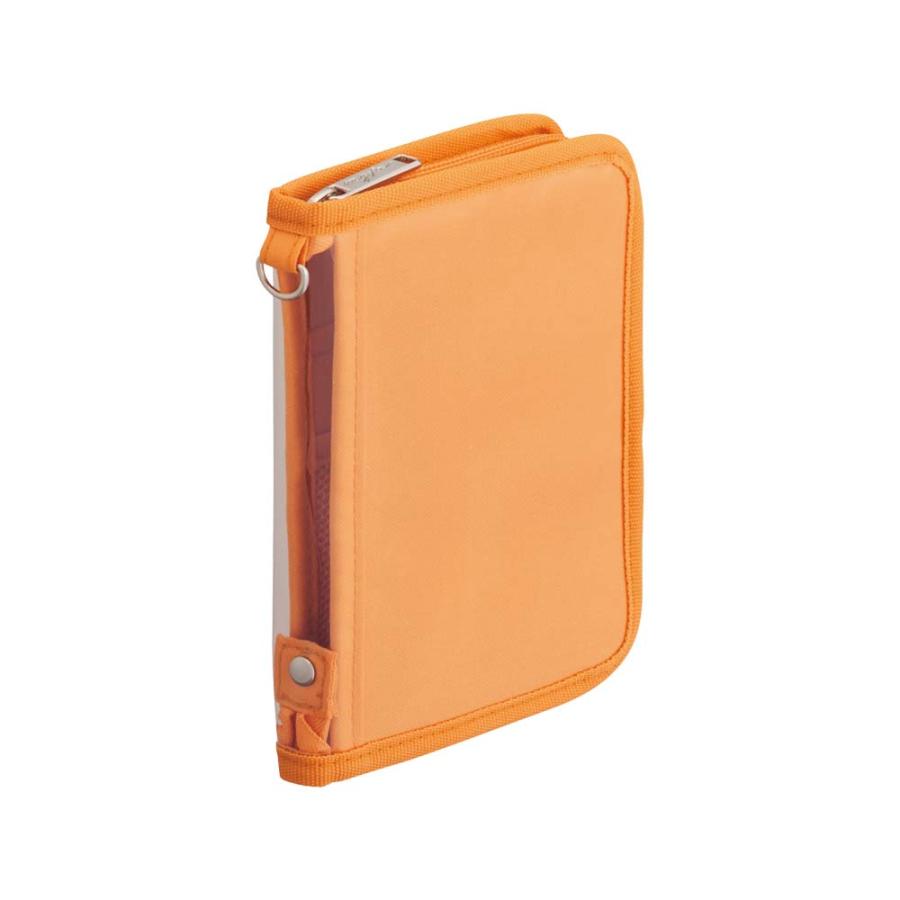 リヒトラブ LIHITLAB myfa デコレーションポーチ ミニ アプリコットオレンジ A3301-4 | LIHIT LAB.