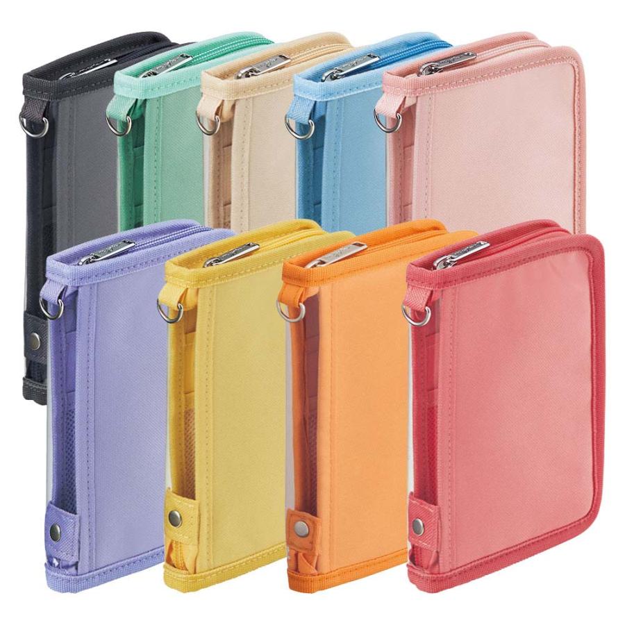 リヒトラブ LIHITLAB myfa デコレーションポーチ ミニ アプリコットオレンジ A3301-4 | LIHIT LAB. | 01