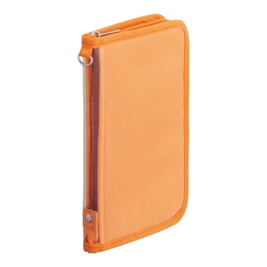 リヒトラブ LIHITLAB myfa デコレーションポーチ アプリコットオレンジ A3302-4 | LIHIT LAB.