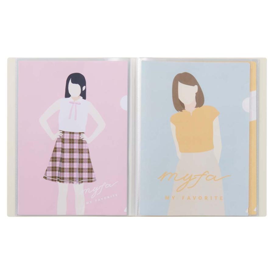 リヒトラブ LIHITLAB myfa クリアホルダー コレクションファイル ジェットブラック N3323-24 | LIHIT LAB. | 04