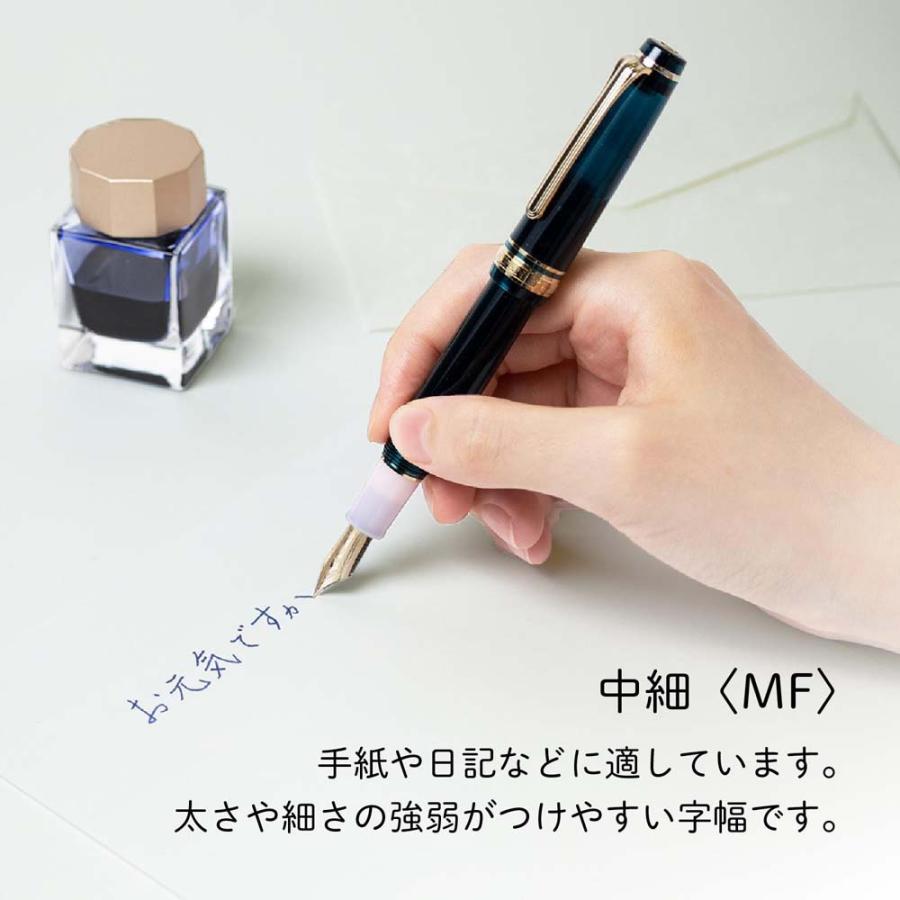セーラー万年筆 sailor 四季織 山水 万年筆 駒草（こまくさ） 中細（MF） 四季織 万年筆 駒草 中細 | セーラー万年筆 | 02
