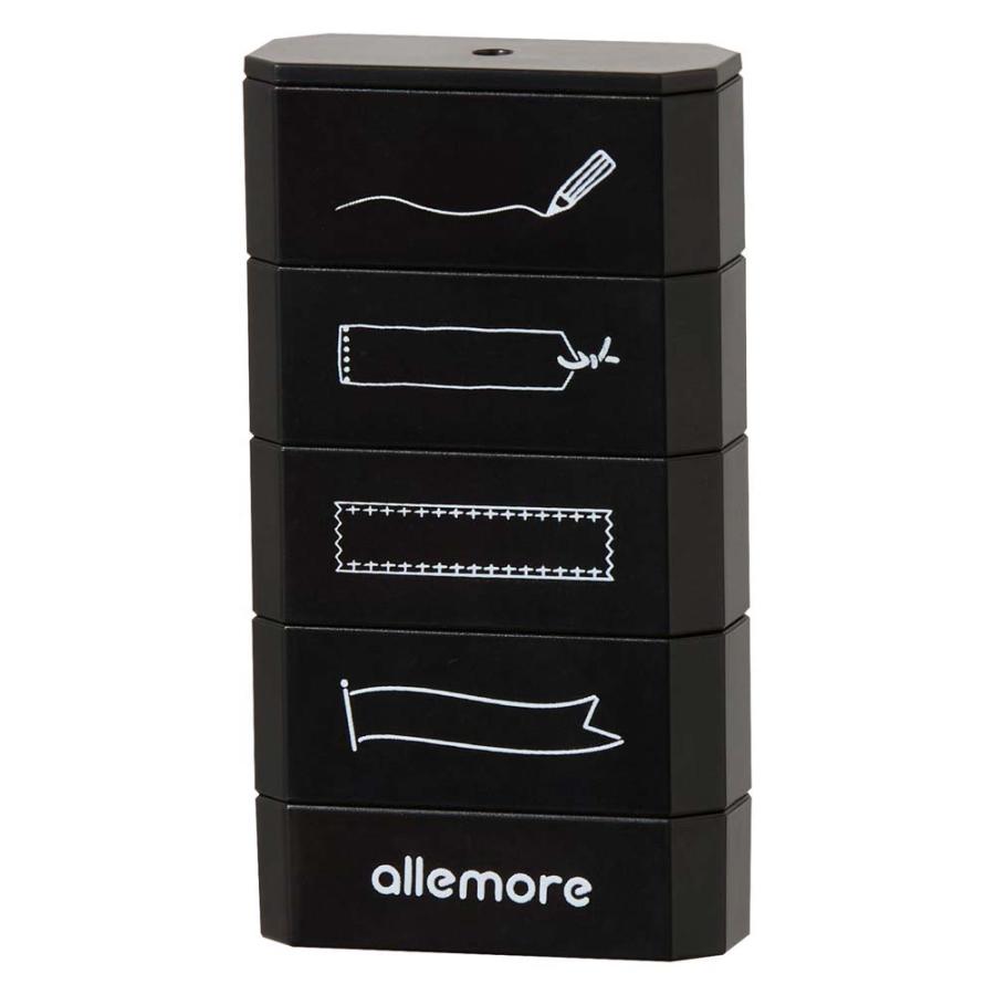 シャチハタ Shachihata 4連結スタンプ nototo join ノトトジョイン フレーム ブラック PEL-JA1/H | ブランド登録なし