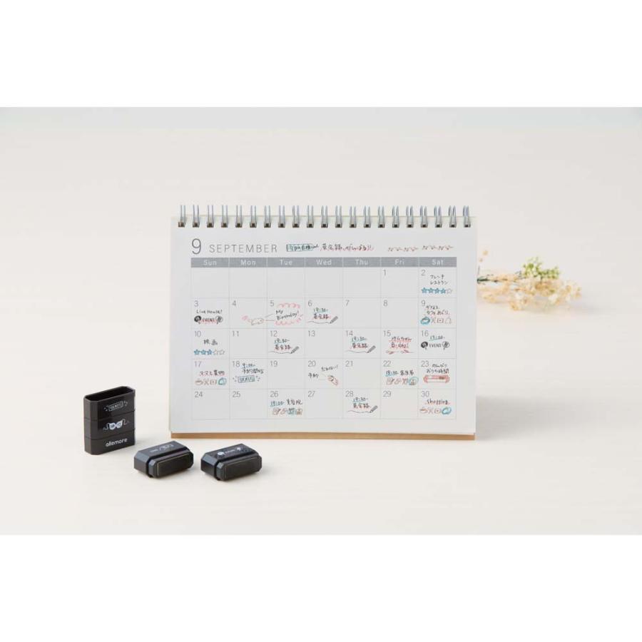 シャチハタ Shachihata 4連結スタンプ nototo join ノトトジョイン 植物 ブラウン PEL-JB3/H | ブランド登録なし | 08