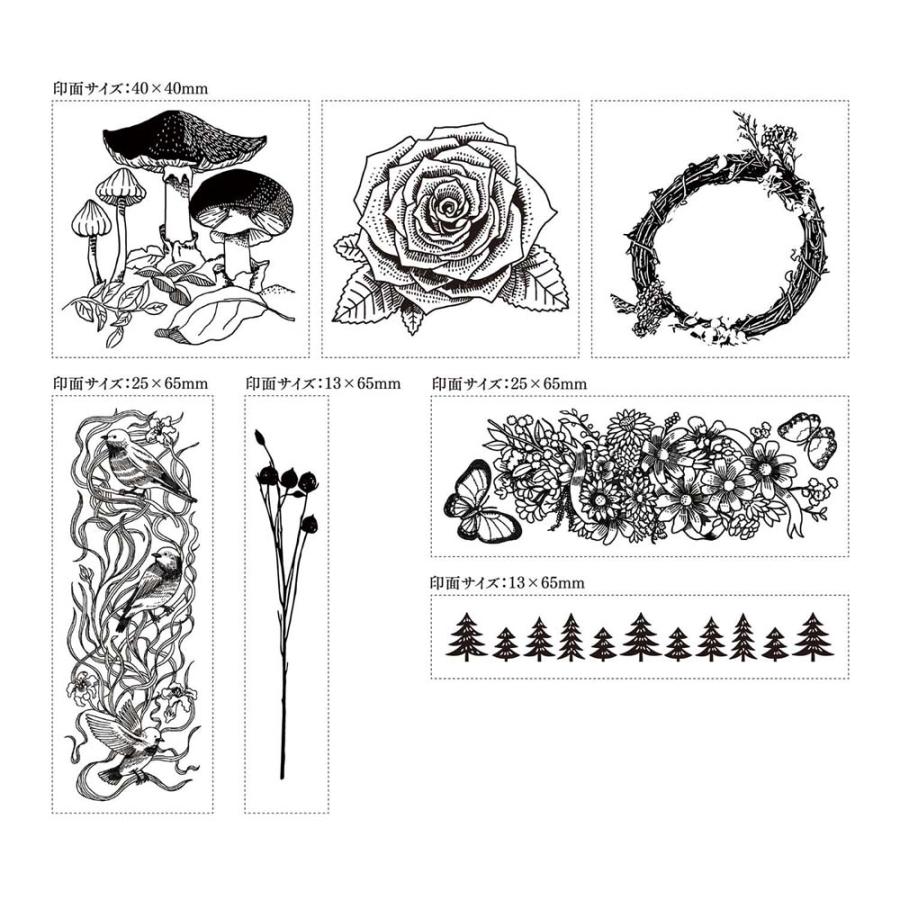 シャチハタ Shachihata ファインカラー スタンパーセット ガーデン TTM-FH/S1 | ブランド登録なし | 01