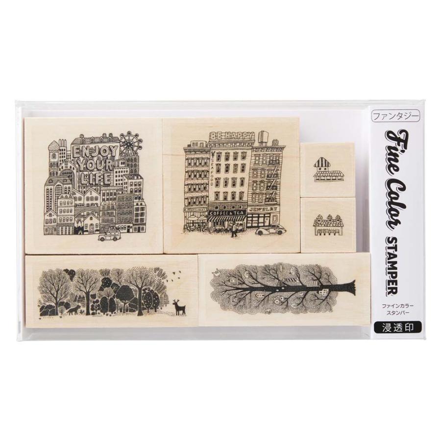 シャチハタ Shachihata ファインカラー スタンパーセット ファンタジー TTM-FH/S3 | ブランド登録なし