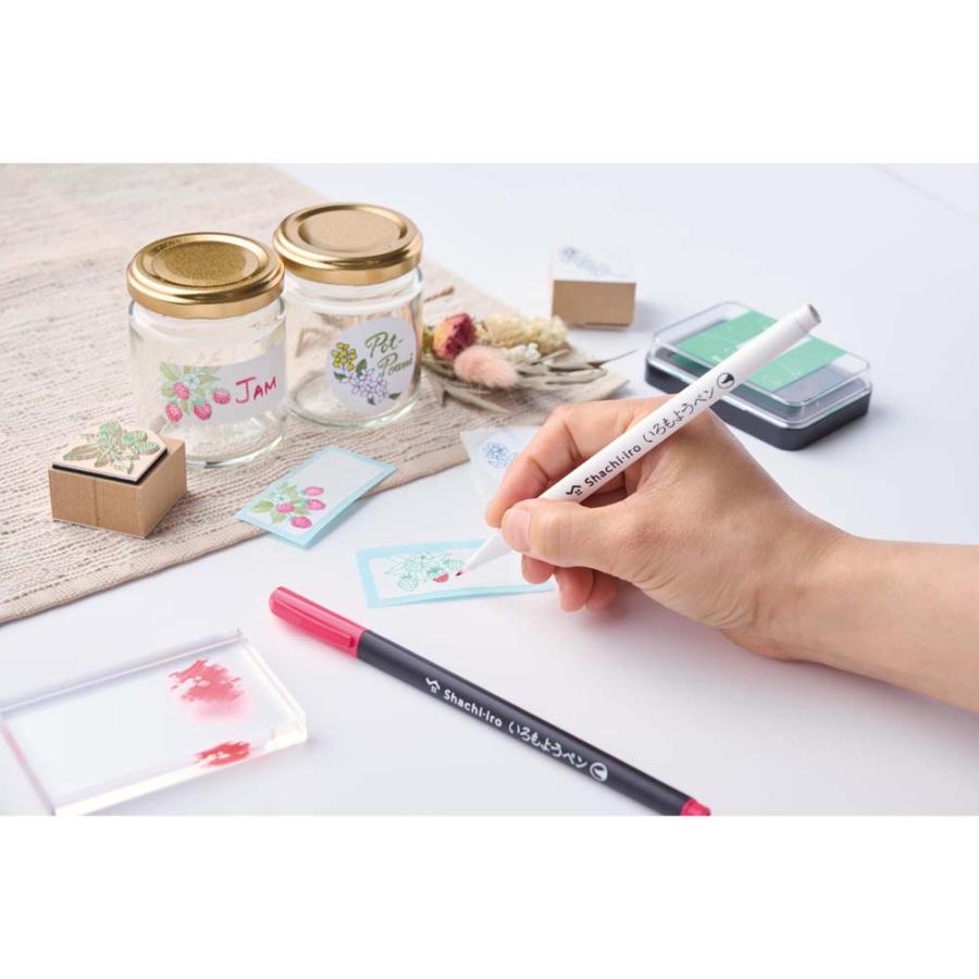 シャチハタ Shachihata いろもようペン 紅梅色 KPFS-F-LPP | ブランド登録なし | 04